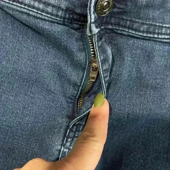 MNG Mango  Jane dark wash jegging women’s size 12 super skinny - Picture 4 of 7